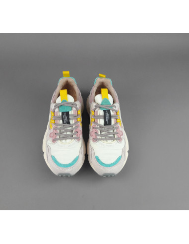 Flower Mountain ---- Yamano 3 Donna Camoscio Tela Rosa Chiaro Prezzo 209,00