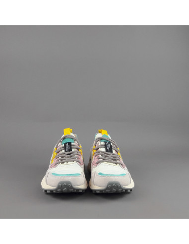 Flower Mountain ---- Yamano 3 Donna Camoscio Tela Rosa Chiaro Prezzo 209,00