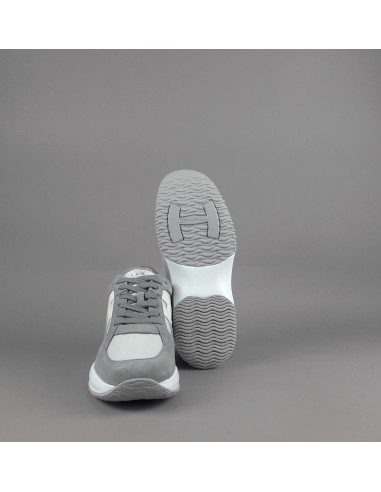 Hogan --- Interactive Uomo Camoscio Tela Grigio Prezzo 430,00