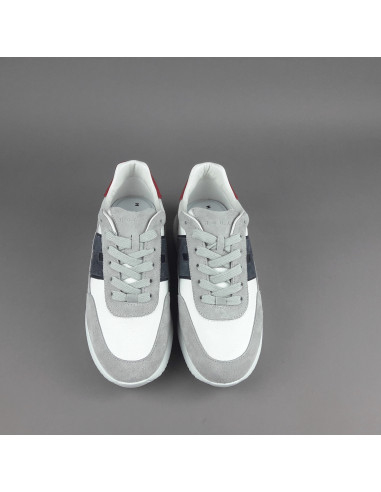 Hogan --- H709 Uomo Camoscio Tela Grigio Prezzo 420,00