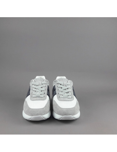 Hogan --- H709 Uomo Camoscio Tela Grigio Prezzo 420,00