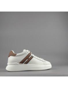 Hogan --- H580 Uomo Pelle Avorio H Lunga Prezzo 390,00