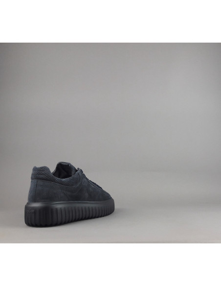 Hogan --- Stripes Uomo Camoscio Blu Scuro Prezzo 430,00