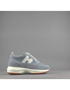 Hogan --- Interactive Donna Camoscio Pelle Avion Chiaro Prezzo 430,00