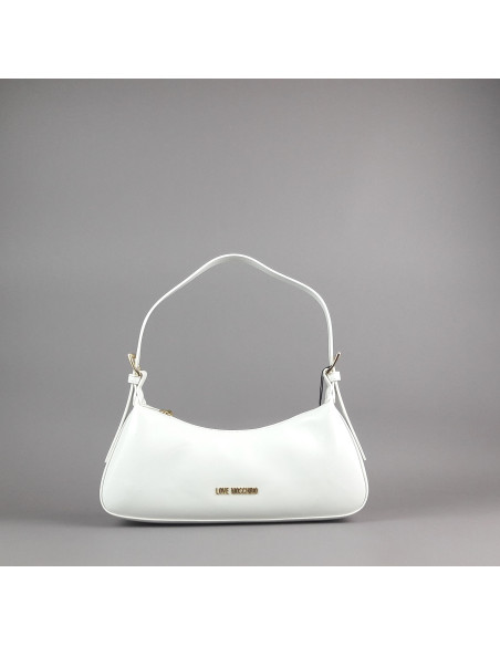 Love Moschino --- Borsa A Spalla Donna Pu Bianco Prezzo 129,00