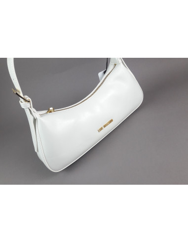 Love Moschino --- Borsa A Spalla Donna Pu Bianco Prezzo 129,00