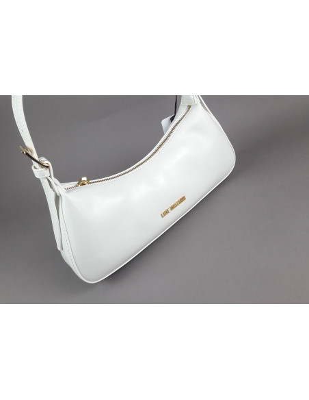 Love Moschino --- Borsa A Spalla Donna Pu Bianco Prezzo 129,00