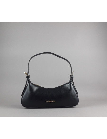 Love Moschino --- Borsa A Spalla Donna Pu Nero Prezzo 129,00
