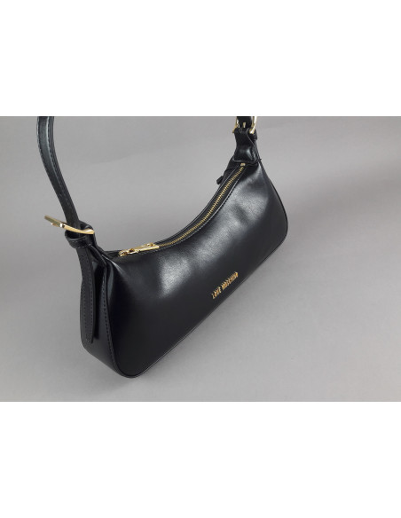 Love Moschino --- Borsa A Spalla Donna Pu Nero Prezzo 129,00