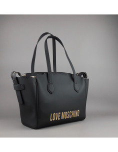 Love Moschino --- Shopper Donna Pu Nero Prezzo 229,00