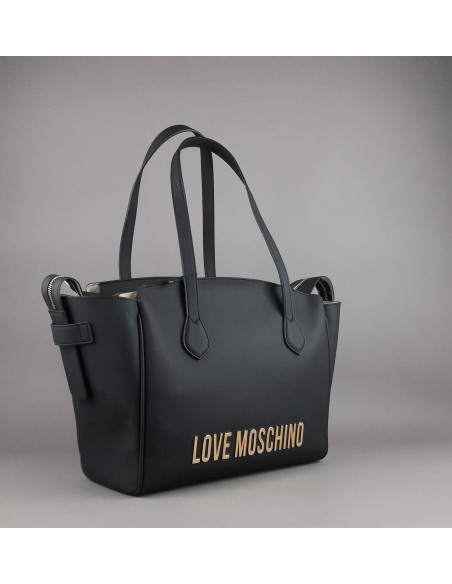 Love Moschino --- Shopper Donna Pu Nero Prezzo 229,00