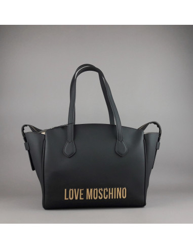 Love Moschino --- Shopper Donna Pu Nero Prezzo 229,00