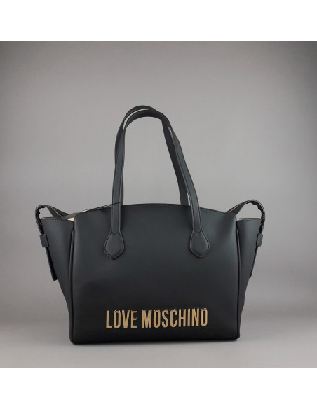 Love Moschino --- Shopper Donna Pu Nero Prezzo 229,00