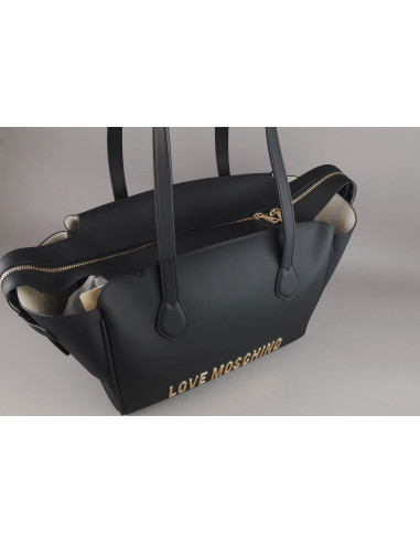 Love Moschino --- Shopper Donna Pu Nero Prezzo 229,00