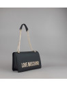 Love Moschino --- Borsa A Spalla Donna Pu Nero Prezzo 195,00