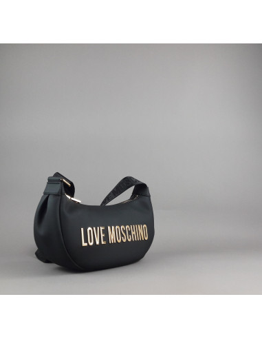 Love Moschino --- Borsa A Spalla Donna Pu Nero Prezzo 169,00