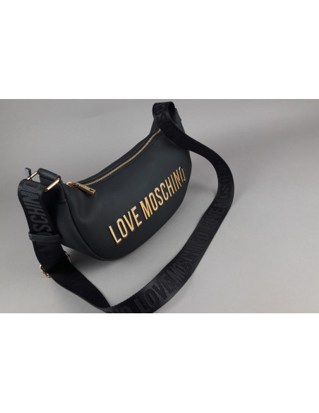 Love Moschino --- Borsa A Spalla Donna Pu Nero Prezzo 169,00