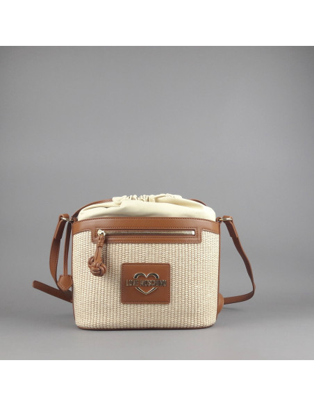 Love Moschino --- Borsa A Spalla Donna Pu Marrone Prezzo 179,00