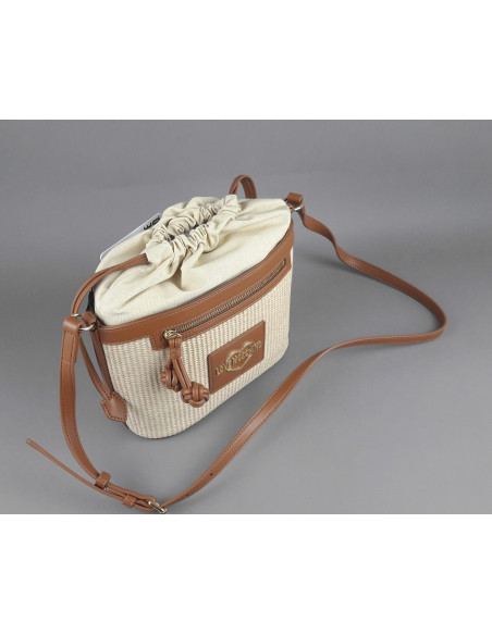 Love Moschino --- Borsa A Spalla Donna Pu Marrone Prezzo 179,00