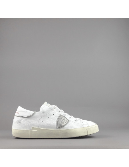 Philippe Model Paris Uomo Pelle Bianco