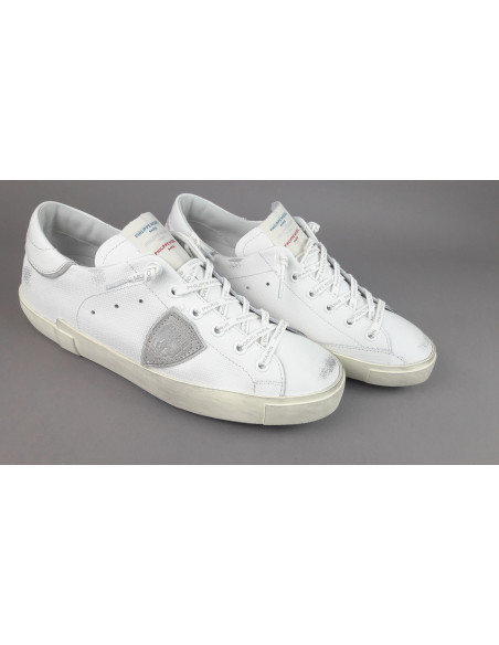 Philippe Model Paris Uomo Pelle Bianco