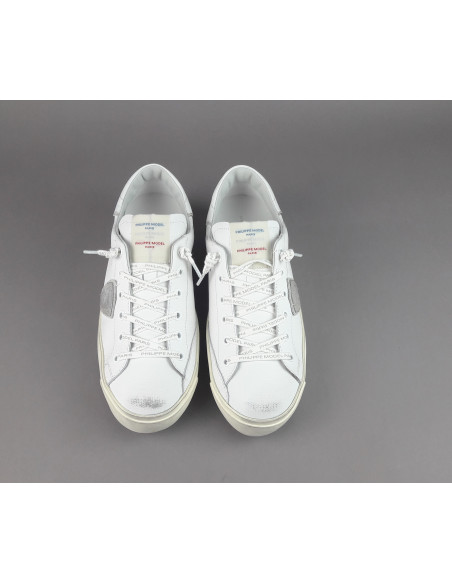 Philippe Model Paris Uomo Pelle Bianco