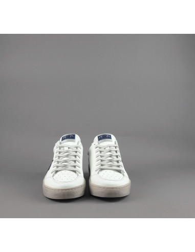 Ama Brand --- Sneakers Uomo Slam Pelle Bianco