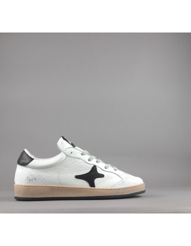 Ama Brand --- Sneakers Uomo Sun Pelle Bianco