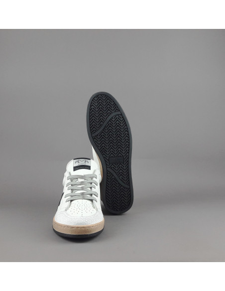 Ama Brand --- Sneakers Uomo Sun Pelle Bianco