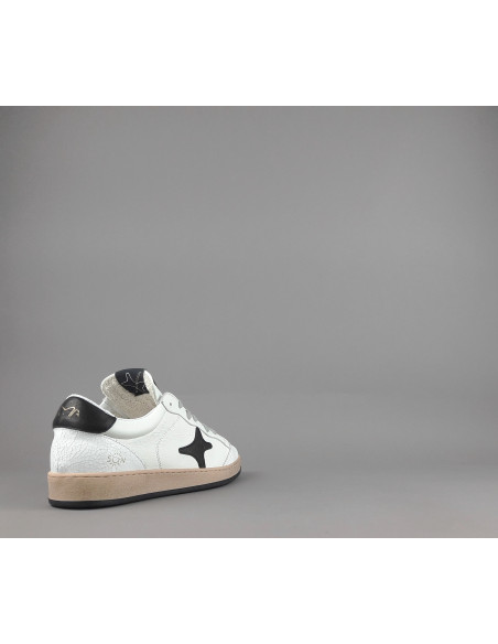 Ama Brand --- Sneakers Uomo Sun Pelle Bianco