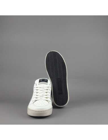 Ama Brand --- Sneakers Donna Slam Pelle Bianco