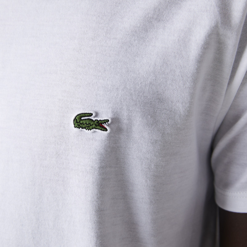 Lacoste --- T-Shirt Cotone Pima Bianco