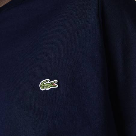 Lacoste --- T-Shirt Cotone Pima Blu Scuro