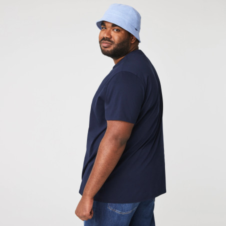 Lacoste --- T-Shirt Cotone Pima Blu Scuro