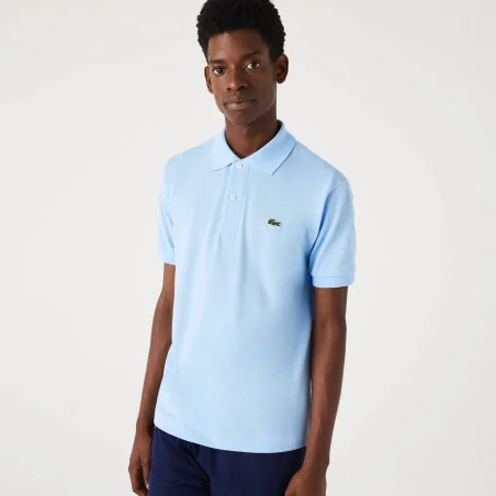 Lacoste --- Polo Uomo Celeste Polvere