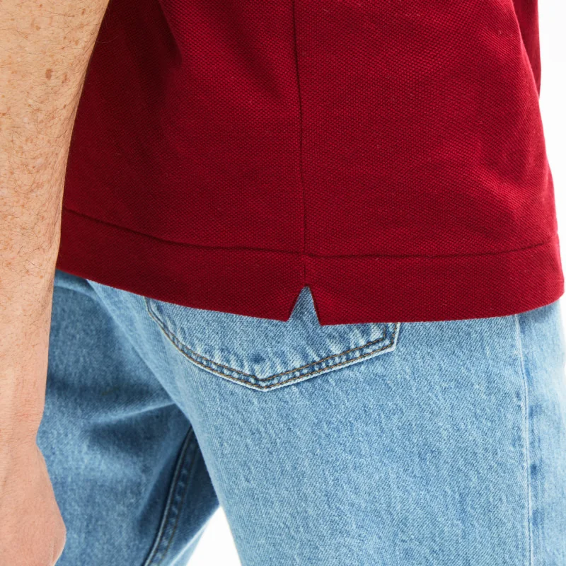 Lacoste --- Polo Uomo Bordeaux