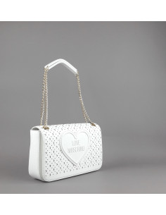 Love Moschino --- Borsa A Spalla Donna Pu Bianco