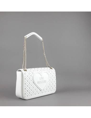 Love Moschino --- Borsa A Spalla Donna Pu Bianco