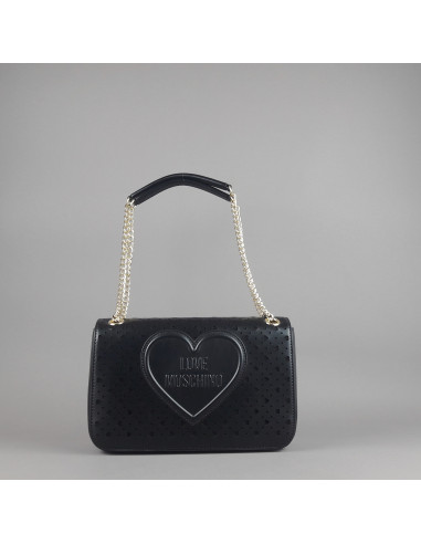 Love Moschino --- Borsa A Spalla Donna Pu Nero