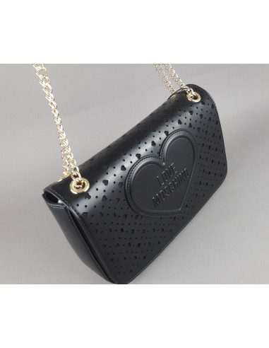 Love Moschino --- Borsa A Spalla Donna Pu Nero