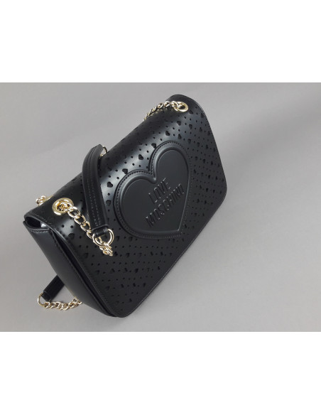 Love Moschino --- Borsa A Spalla Donna Pu Nero