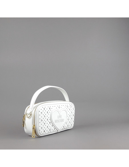 Love Moschino --- Borsa A Mano Donna Pu Bianco