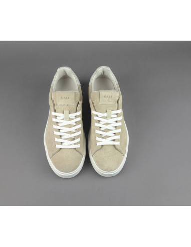 D.A.T.E. --- Sneakers Levante Uomo Camoscio Beige