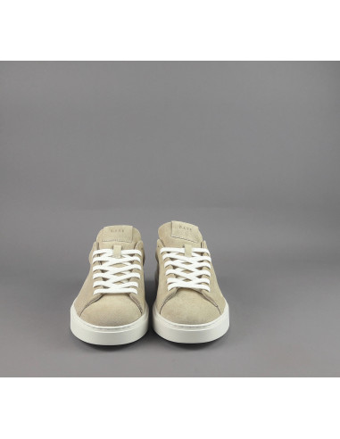D.A.T.E. --- Sneakers Levante Uomo Camoscio Beige