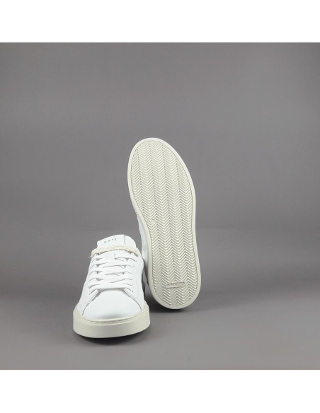 D.A.T.E. --- Sneakers Levante Uomo Pelle Bianco