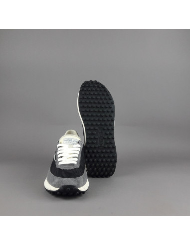 D.A.T.E. --- Sneakers Athleta Uomo Camoscio E Tela Grigio