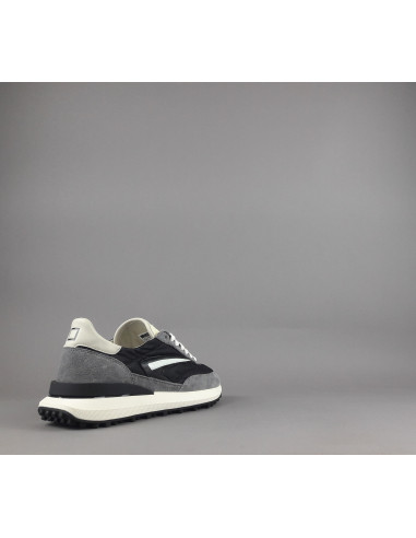 D.A.T.E. --- Sneakers Athleta Uomo Camoscio E Tela Grigio