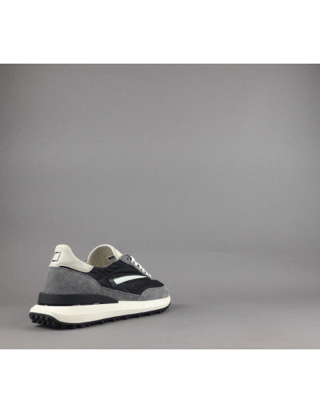 D.A.T.E. --- Sneakers Athleta Uomo Camoscio E Tela Grigio