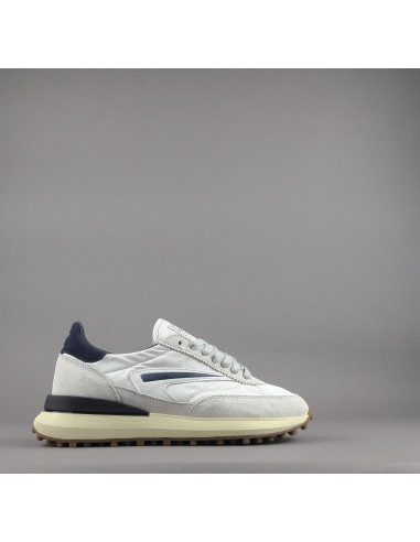 D.A.T.E. --- Sneakers Athleta Uomo Camoscio E Tela Ghiaccio