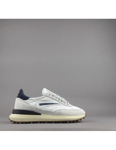D.A.T.E. --- Sneakers Athleta Uomo Camoscio E Tela Ghiaccio
